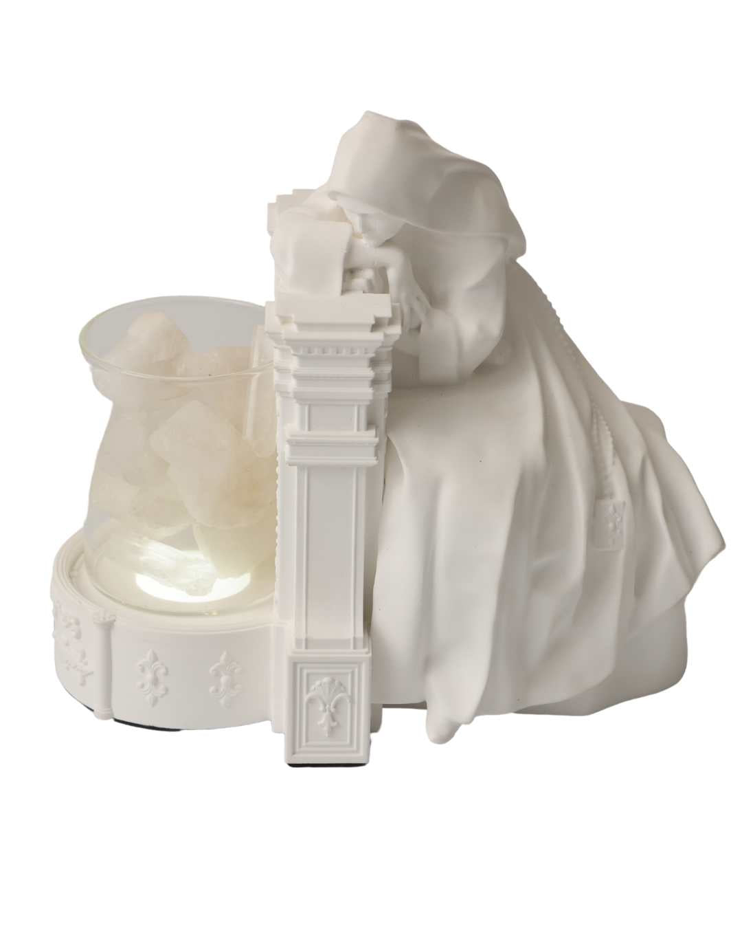 Muses Table Lamp – Artistic LED Diffuser Light by Squircle Decor