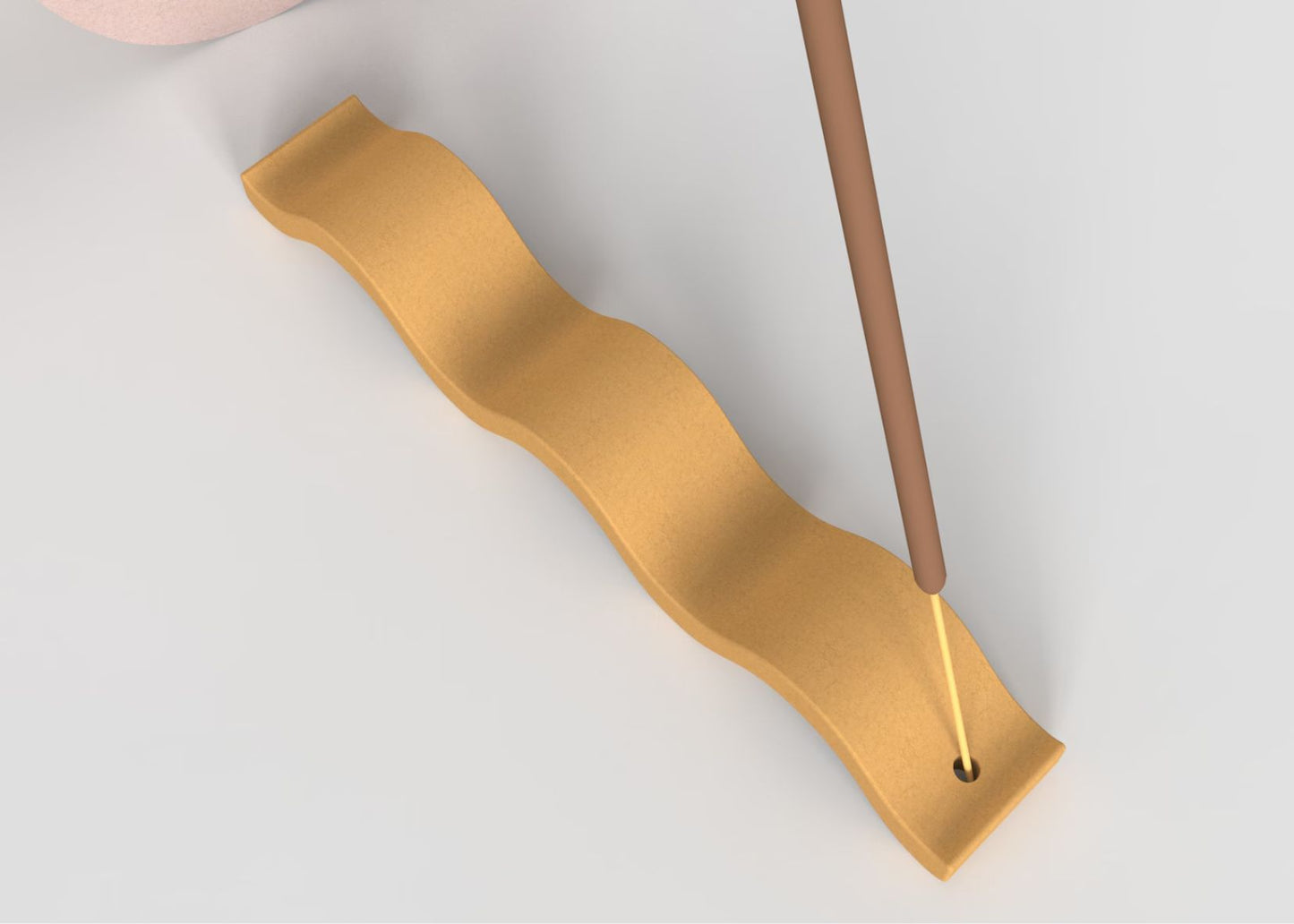 Concrete Incense Holder Tray – Handcrafted Minimalist Design by Squircle Decor