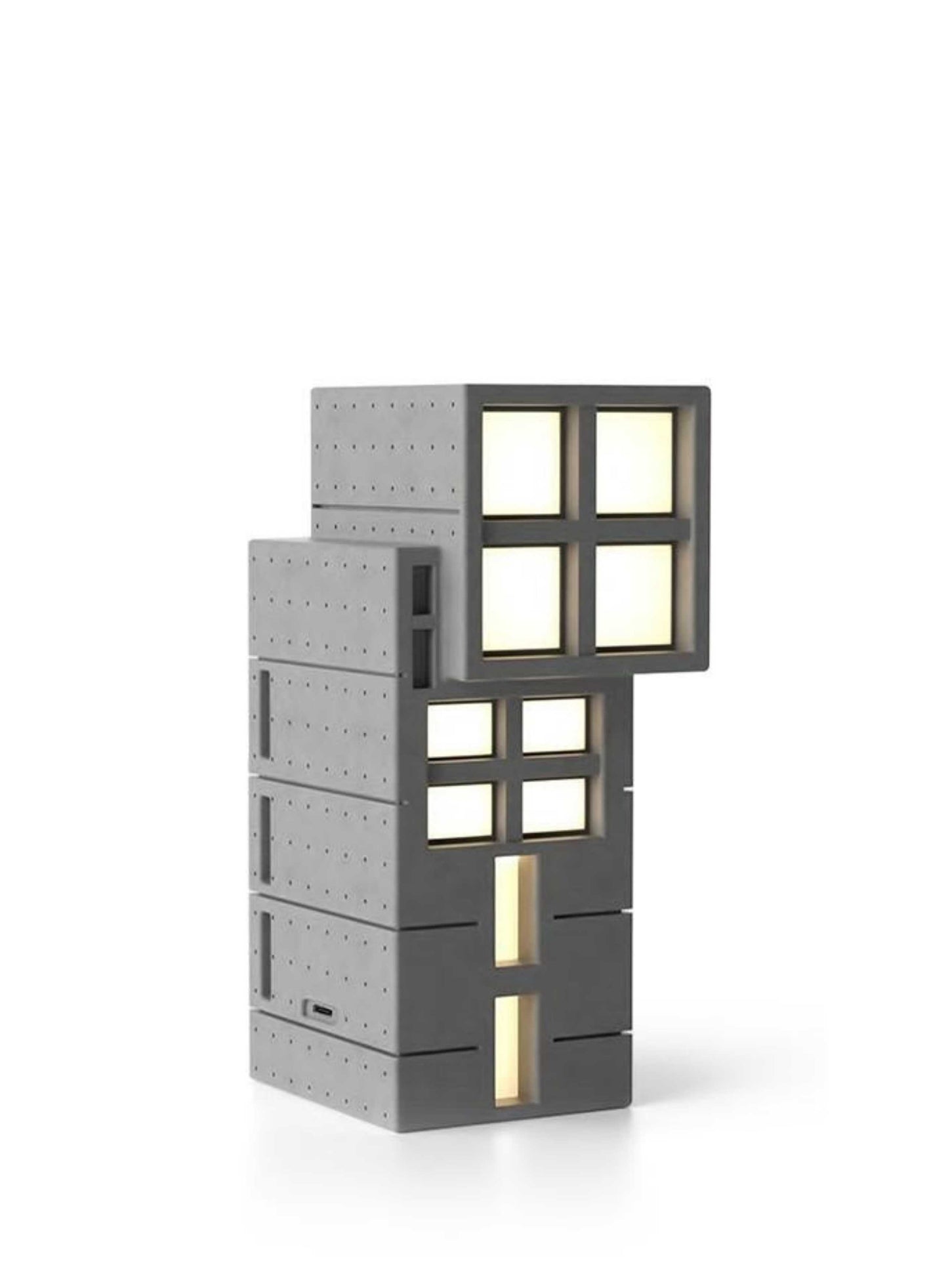 Mirror A Concrete Table Lamp