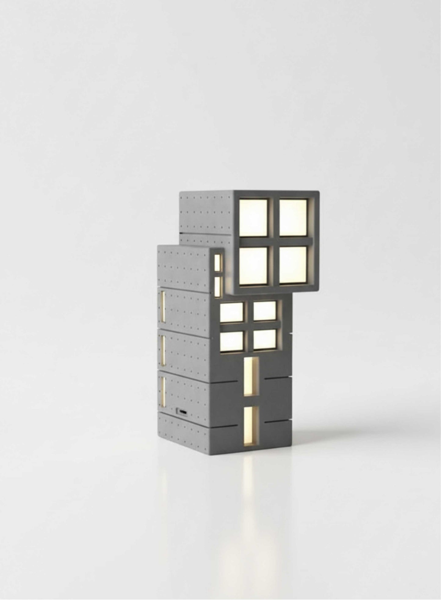 Mirror A Concrete Table Lamp