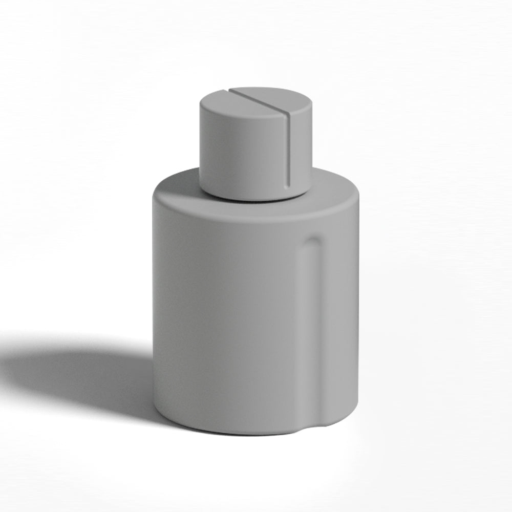 Milan Concrete Bottle – 30ml Modern Concrete Vessel by Squircle Decor