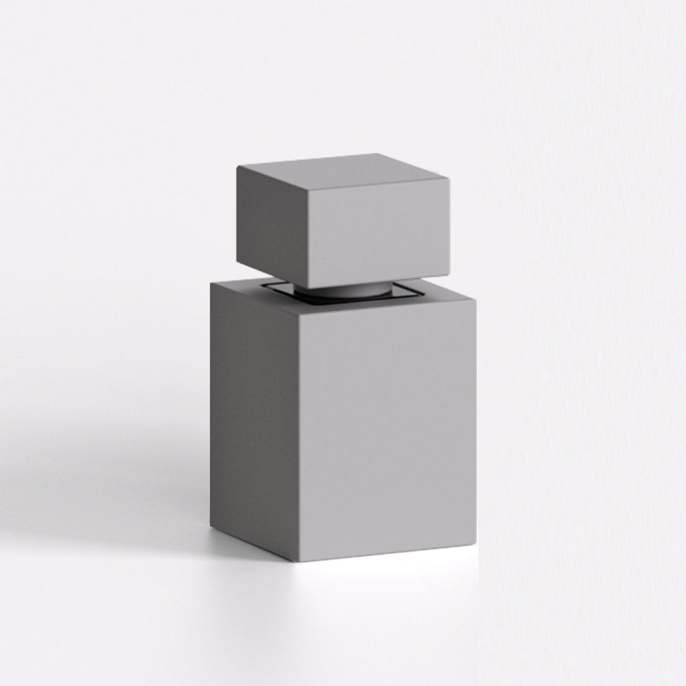 Mystic Realm Concrete Bottle – 50ml Sculptural Container by Squircle Decor