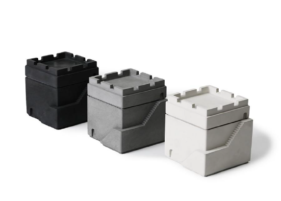 Micro House Mini Ashtray – Modern Decorative Ashtray for Tabletop Use