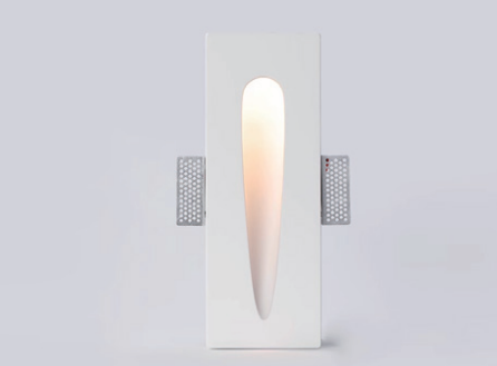 Step Light Wall Lamp – Minimal Recessed Light by Squircle Decor