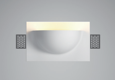 Semi Circle Wall Lamp – Minimal Arched Light by Squircle Decor