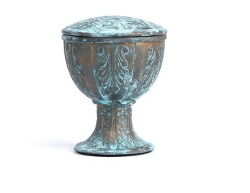 Grail Concrete Jar – Sculptural Storage Accent by Squircle Decor