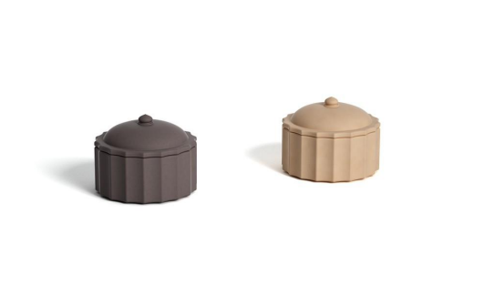 YUANRONG Concrete Jar – Minimalist 6oz Container by Squircle Decor