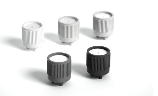 Intelligent Concrete Jar – Modern Multi-Purpose Container by Squircle Decor