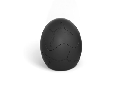 Wings of Rebirth Concrete Jar – Symbolic Sculptural Container by Squircle Decor