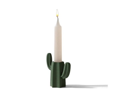 Desire Concrete Jar – Slim Sculptural Container by Squircle Decor