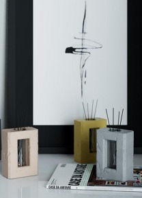 Broken Concrete Incense Stick Holder