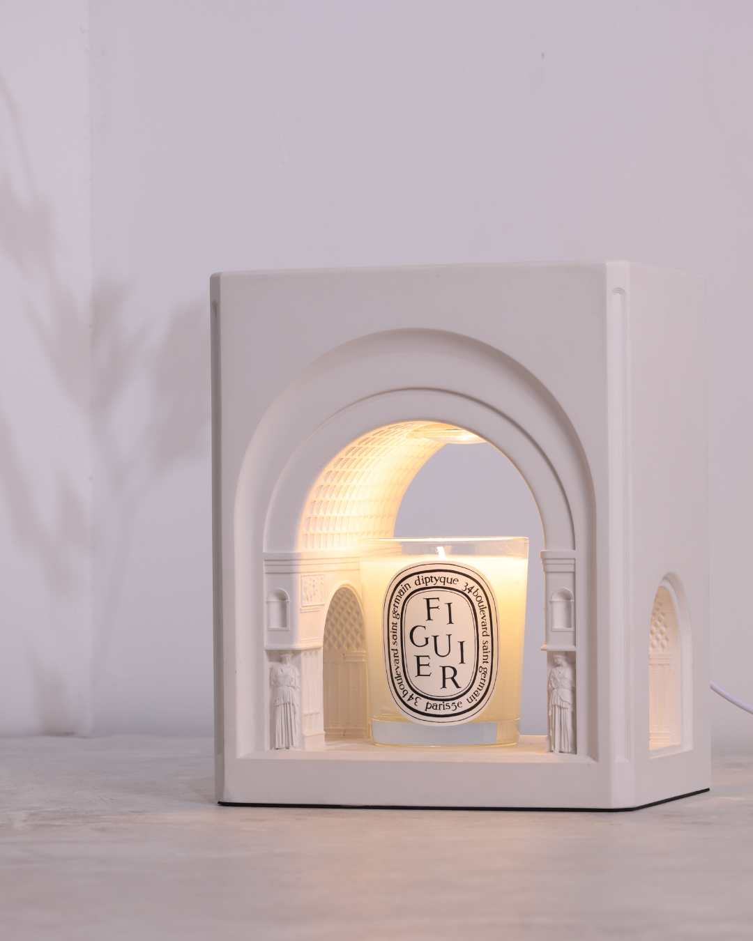 Vatican Candle Warmer Lamp – Grand Architectural Wax Warmer by Squircle Decor