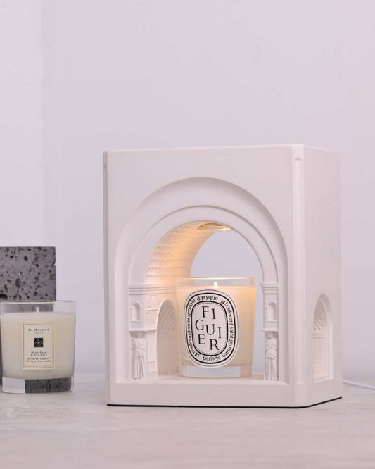 Vatican Candle Warmer Lamp – Grand Architectural Wax Warmer by Squircle Decor