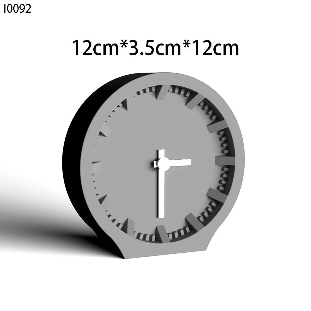 Modern Concrete Wall Clock – Minimalist Timepiece for Stylish Homes