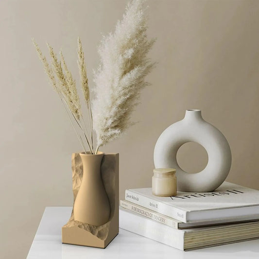 Broken Concrete Incense Stick Holder – Elegant Scent Dispenser by Squircle Decor