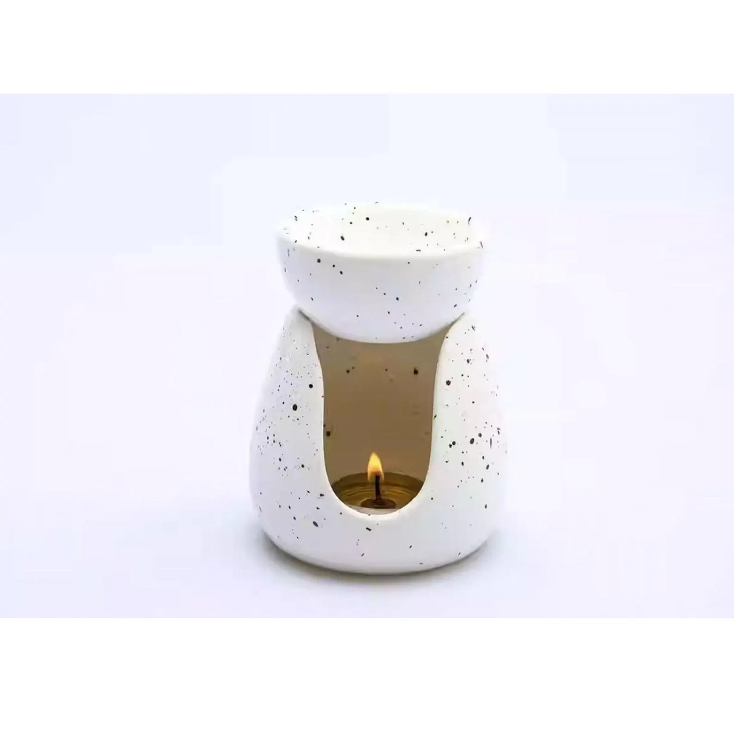Concrete Essential Oil Burner – Minimalist Aroma Diffuser by Squircle Decor